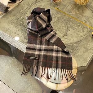 JOHN HANLY VIRGIN WOOL SCARF